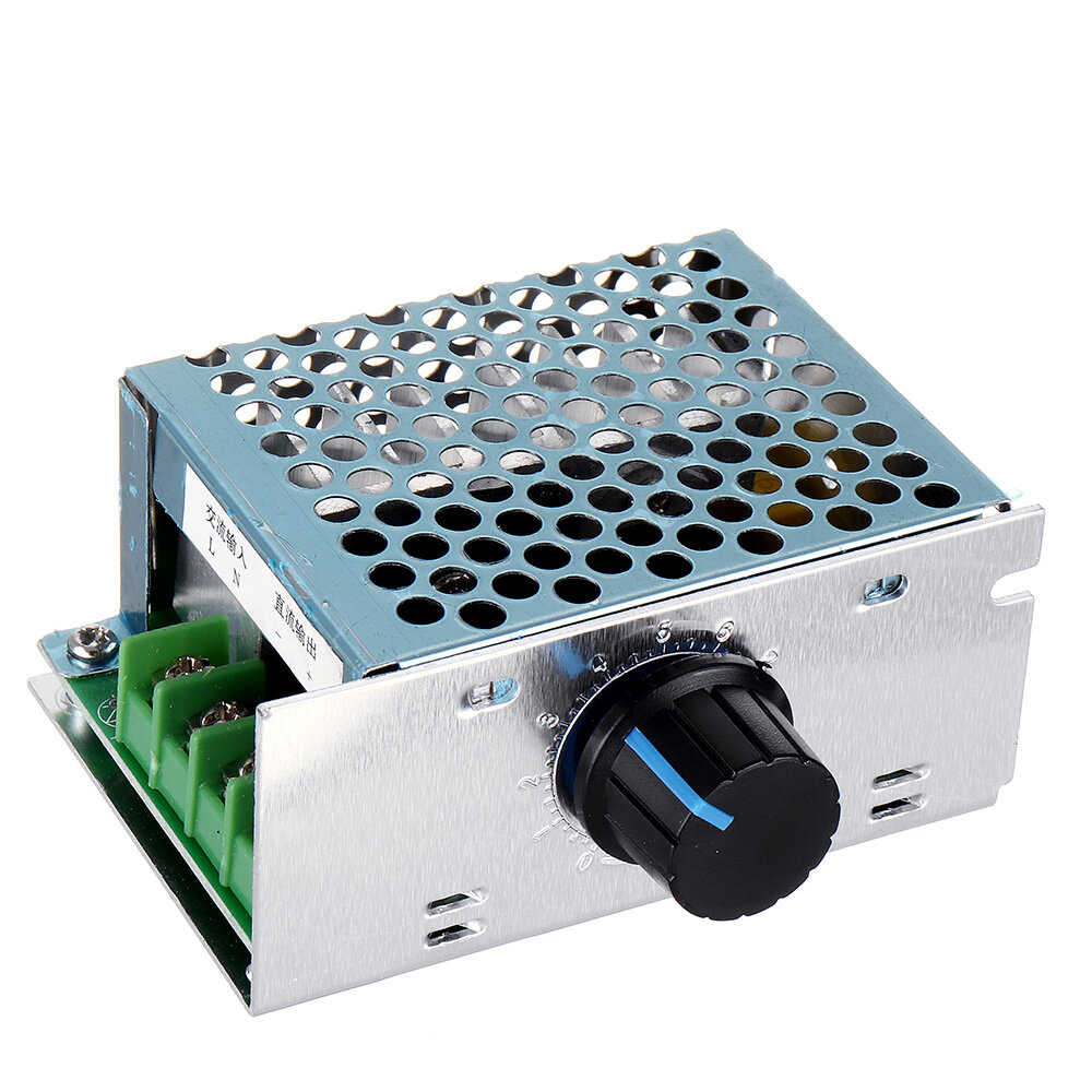 Elecbee AC220V 500W DC Motor Driver High Voltage Motor Speed Controller Electronic Stepless Speed Control