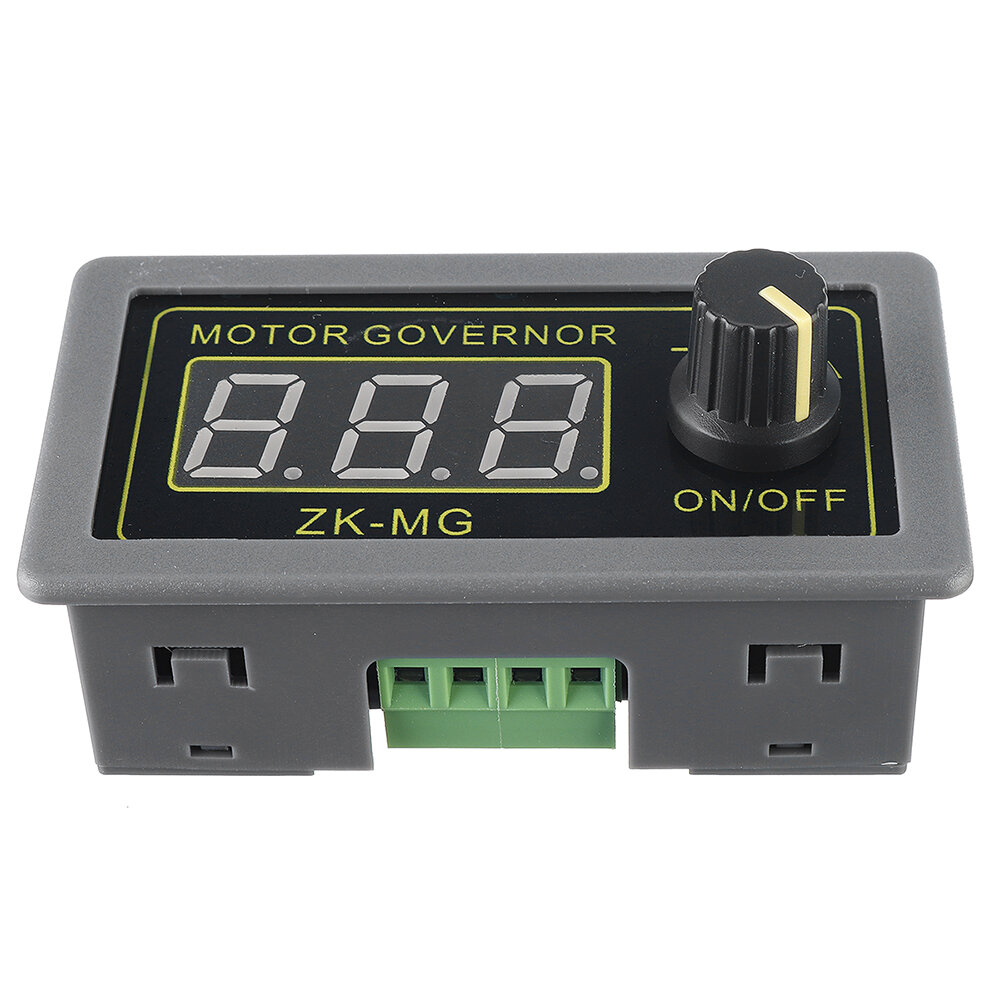 Elecbee DC 5-30V 12V 24V 5A DC Motor Speed Controller PWM Adjustable Digital display encoder