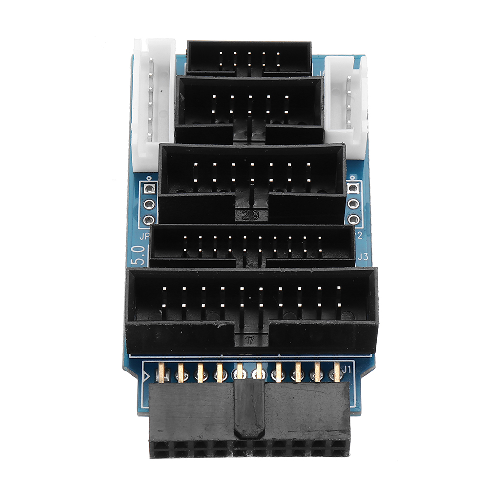 10pcs-Multi-Function-Switching-Board-Adapter-Support-J-LINK-V8-V9-ULINK-2-ST-LINK-Emulator-STM32-1457273