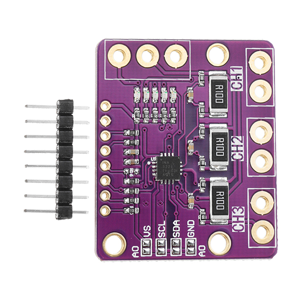 3Pcs-CJMCU-3221-INA3221-Triple-way-Low-Side--High-Side-I2C-Output-Current-Power-Monitor-Module-1237156