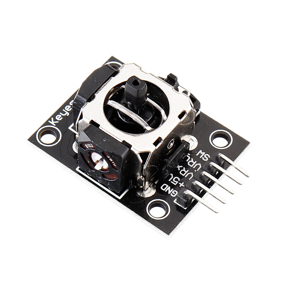 Elecbee 3pcs JoyStick Module Shield 2.54mm 5 pin Biaxial Buttons Rocker for PS2 Joystick Game Controller Sensor for Arduino - products that work with official Arduino boards