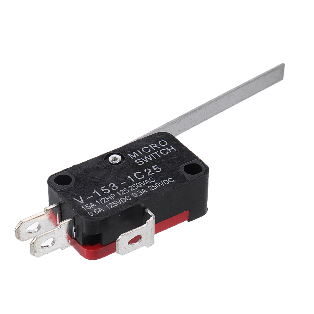 5PCS--V-153-1C25-Long-Hinge-Lever-Miniature-Basic-Micro-Switch-SPDT-15A-1413058