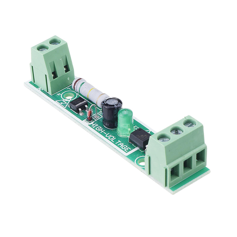 Elecbee 5pcs 1-Bit AC 220V Optocoupler Isolation Module Voltage Detect Board Adaptive 3-5V PLC Isolamento Fotoaccoppiatore Module for Arduino - products that work with official Arduino boards