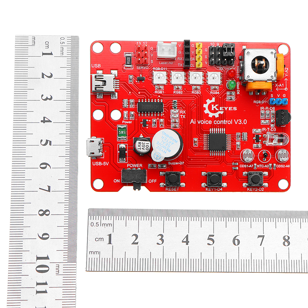 Ai-Voice-Control-Module-V30-CH340-ATMEGA328P-AU-5V-2A-Voice-Control-Board-KEYES-for-Arduino---produc-1400912
