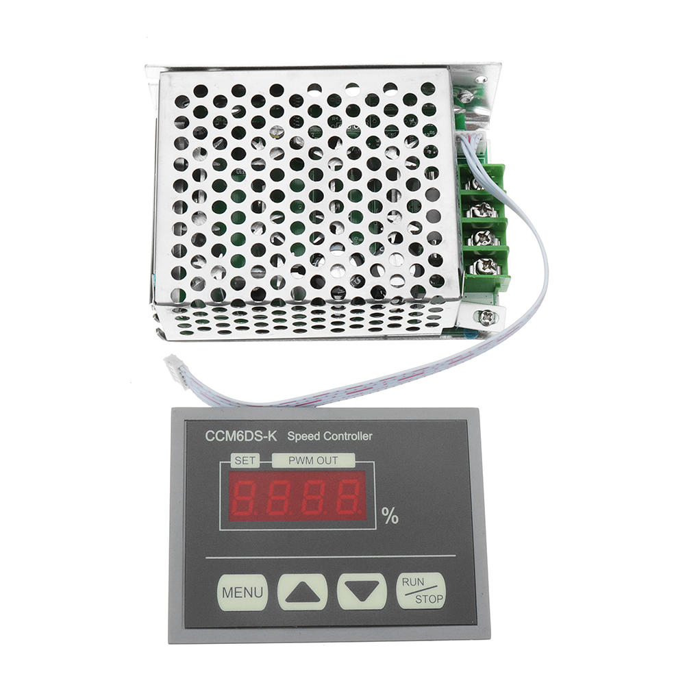 Elecbee CCM6DS-K DC 12V To 80V 30A PWM DC Motor Speed Controller LED Digital Display High Power Governor