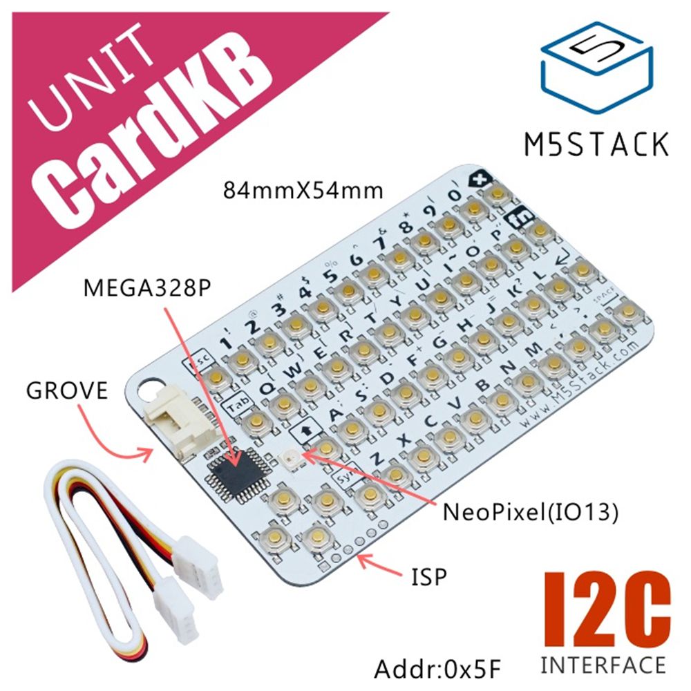 CardKB-Mini-Keyboard-Module-MEGA328P-GROVE-I2C-USB-ISP-Programmer-for-ESP32--Development-Board-STEM--1539693