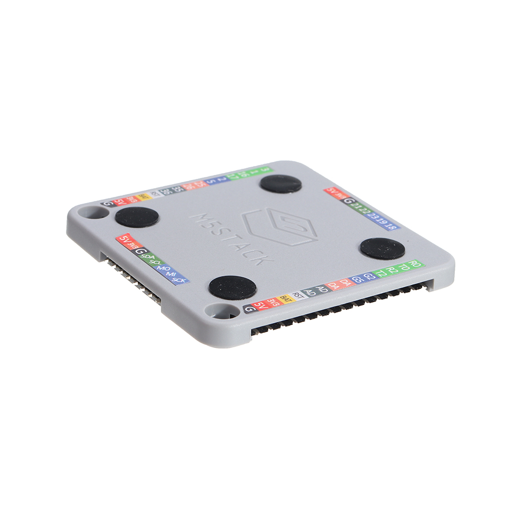 Gray-Battery-Bottom-Plate-150mAh--IO-IO-Extend-Stackable-Module-Bus-Socket-M5Stackreg-for-Arduino----1543827