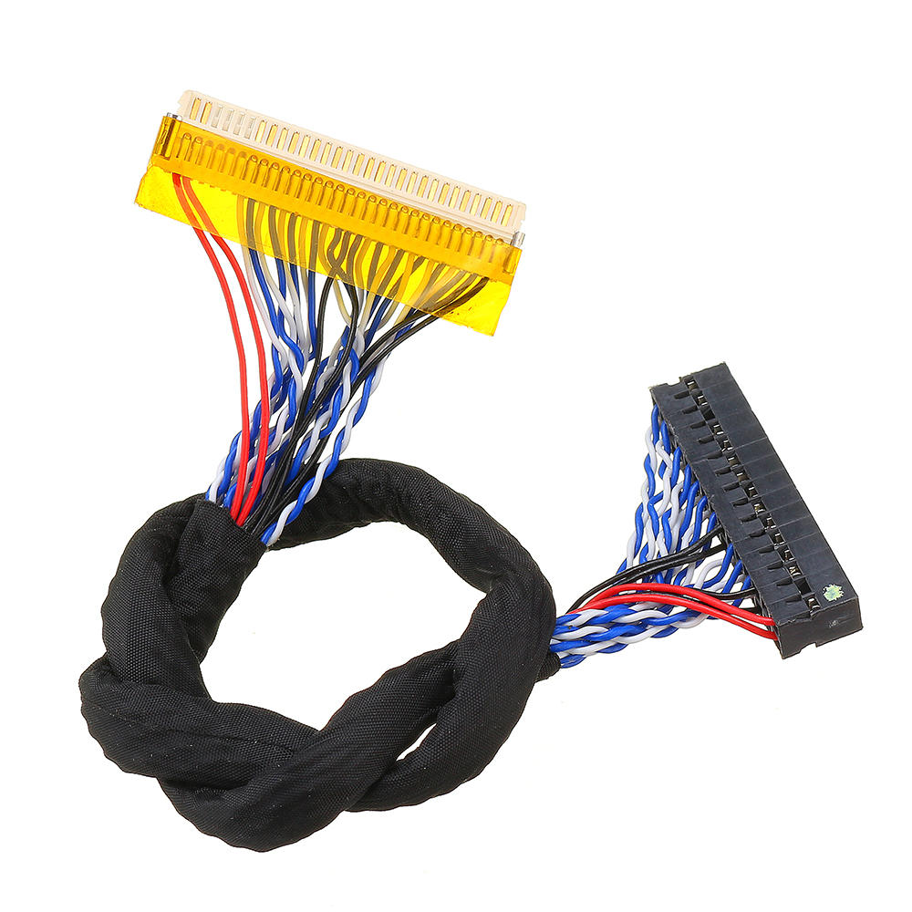 Elecbee LM201U04/LM201U05 LCD Drive Screen Line FIX30P Chip Plug Double 8-bit 2CH Screen Cable For V59 V29 Driver Board