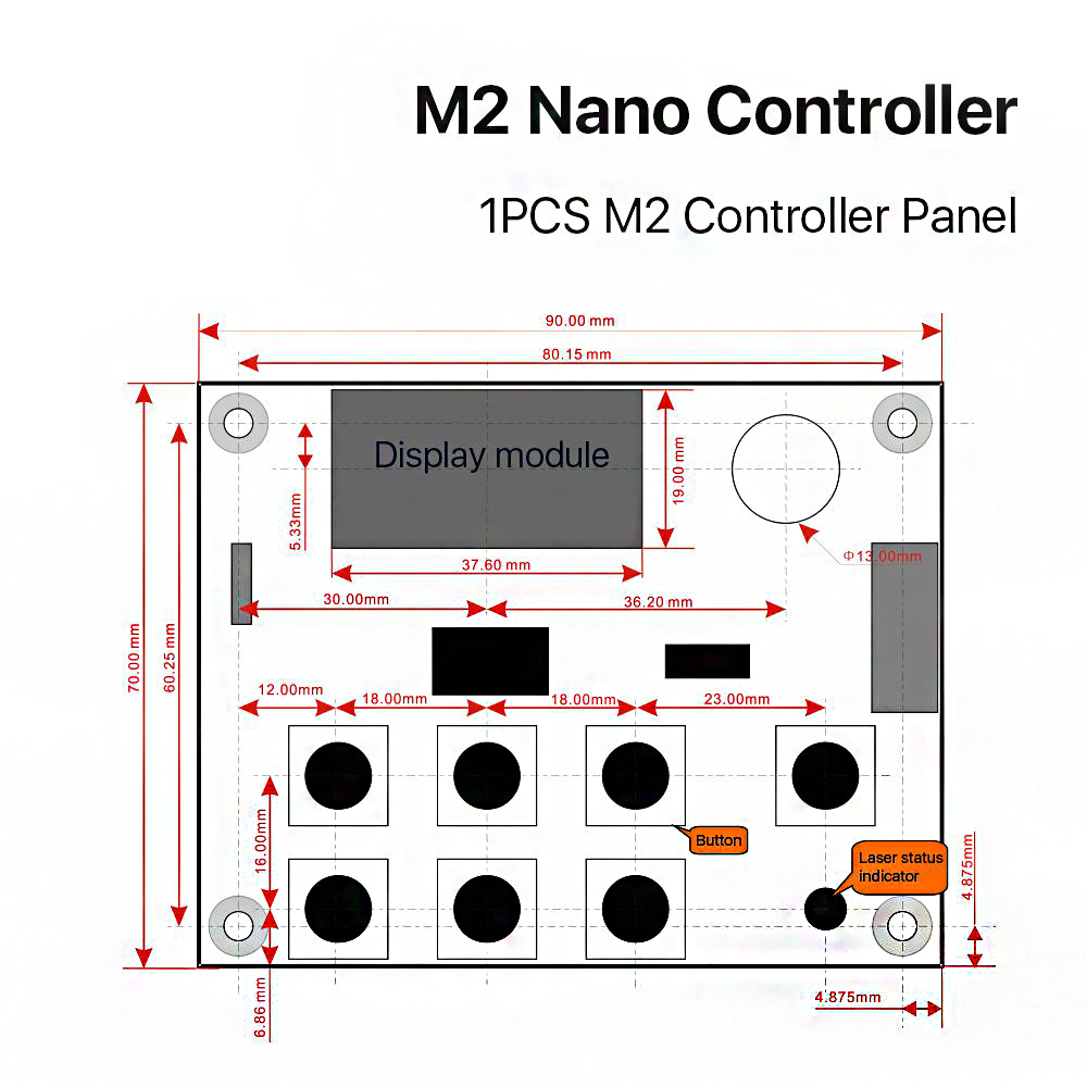 M2-Nano-Laser-Controller-Mother-Main-Board--Control-Panel--Dongle-B-System-Engraver-Cutter-DIY-3020--1661536