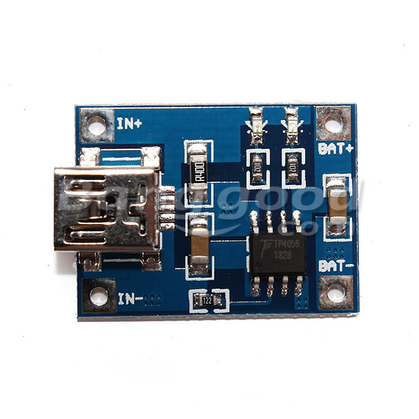 Small Charging Module 10Pcs Mini 1A Lithium Battery Charging Module Board With USB Interface