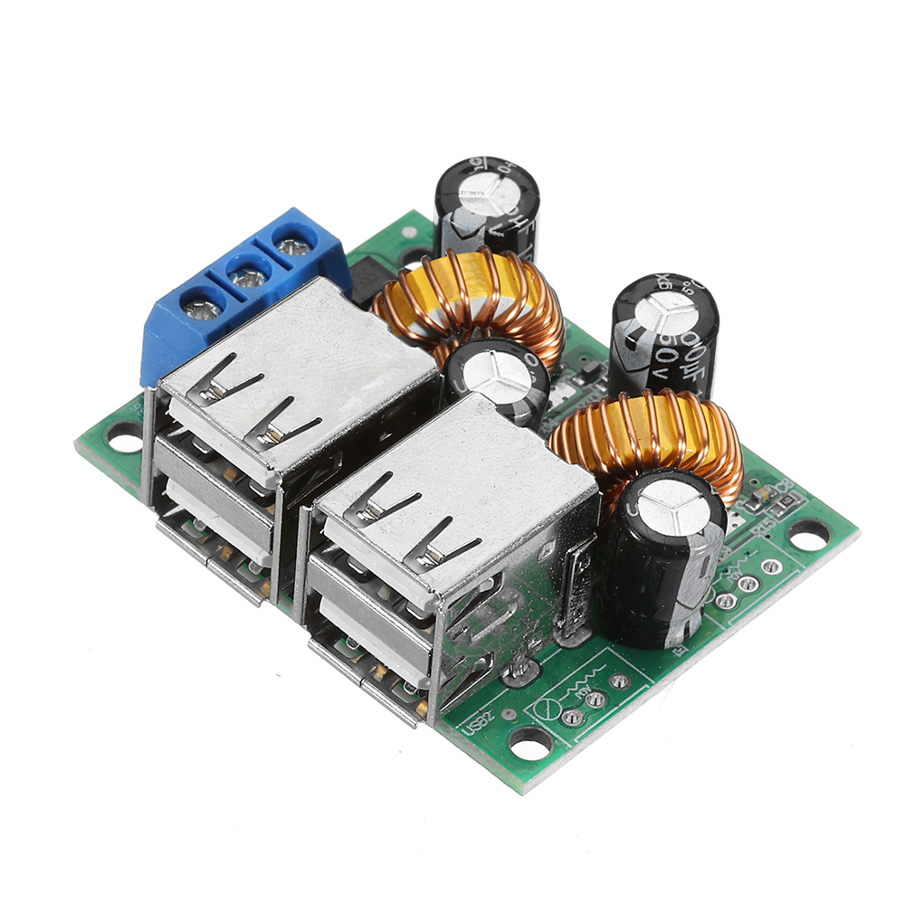 3624129V-to-5V-3A-Step-Down-Module-4USB-Interface-Car-charging-Solar-Buck-Power-Supply-1600545