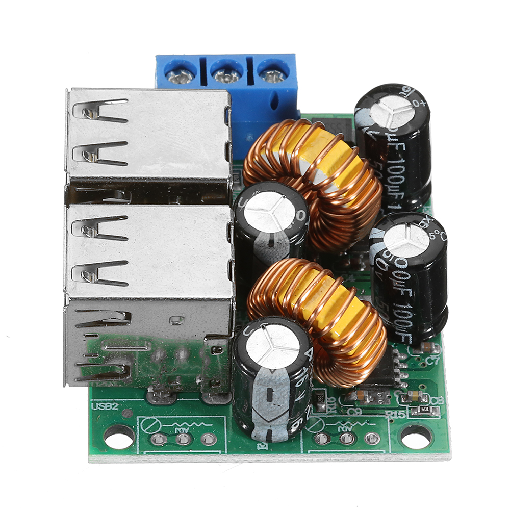 3624129V-to-5V-3A-Step-Down-Module-4USB-Interface-Car-charging-Solar-Buck-Power-Supply-1600545
