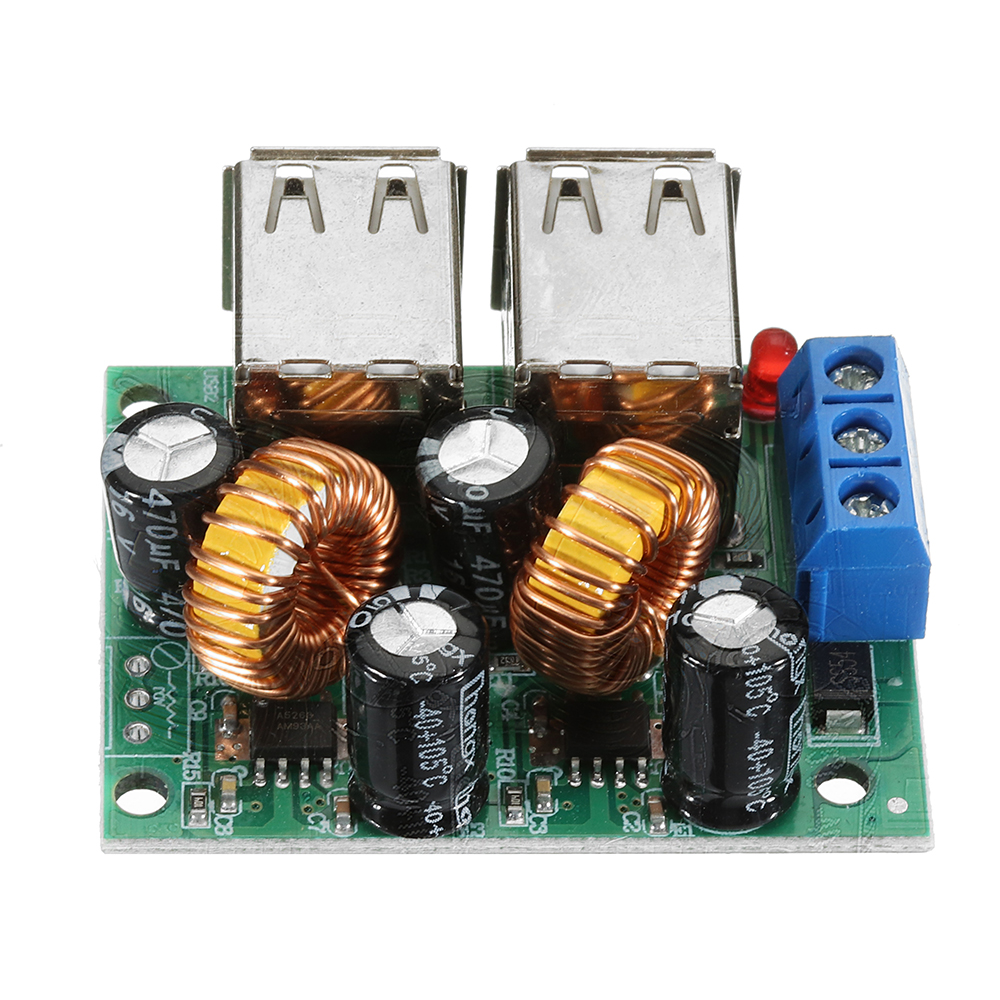 3624129V-to-5V-3A-Step-Down-Module-4USB-Interface-Car-charging-Solar-Buck-Power-Supply-1600545