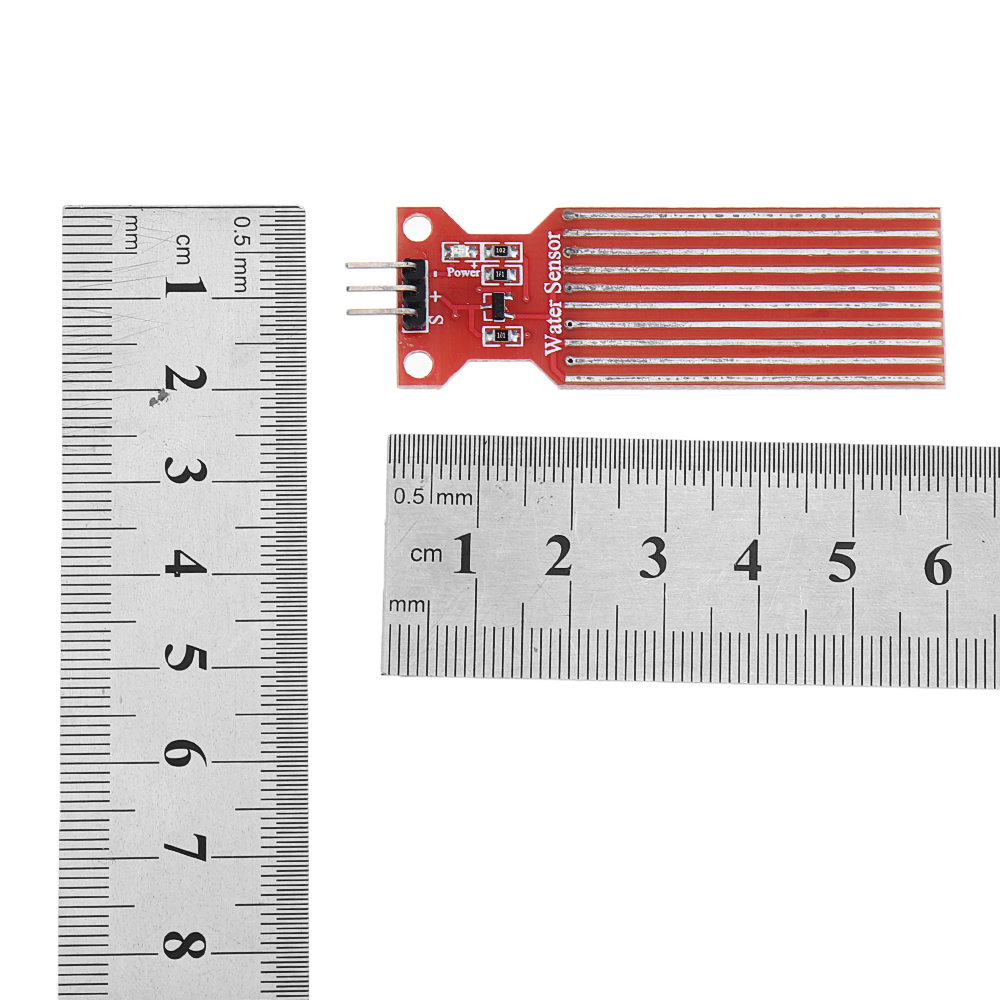 50pcs DC 3V-5V 20mA Módulo de sensor de nivel de agua de lluvia ...