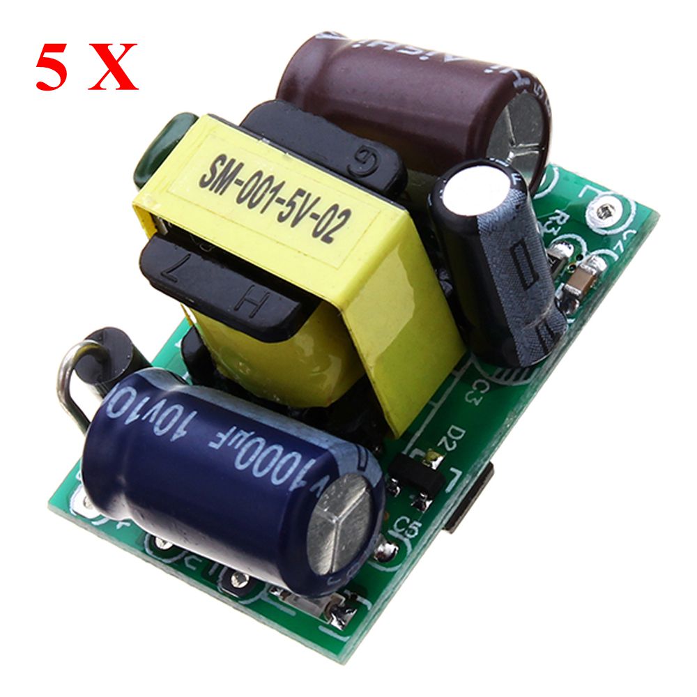 5Pcs-AC-DC-5V600mA-Switch-Power-Supply-Module-Bare-Board-LED-Power-Supply-Micro-Power-Supply-Board-1343108