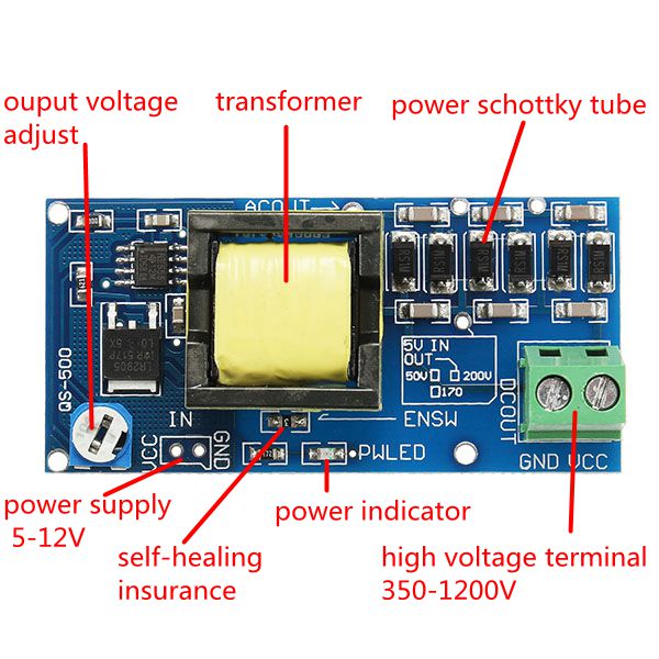 5V-12V-Step-Up-to-300V-1200V-DC-DC-Boost-Converter-High-Voltage-Power-Boost-Module-1179089