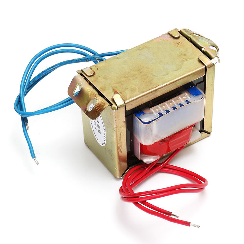 Elecbee 80W AC 220V To 24V Single Low Frequency E Type Isolation Small Power Transformer