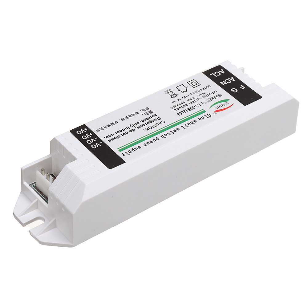 Alimentatore Da CA 110-240 V A CC 12 V 3 A 36 W, Alimentatore Per Sistema Di Controllo Accessi Sicurezza E Porte Automatiche 89778455 Alimentatore Da CA 110-240 V A CC 12 V 3 A 36 W, Alimentatore Per Sistema Di Controllo Accessi Sicurezza E Porte Automatiche 89778455