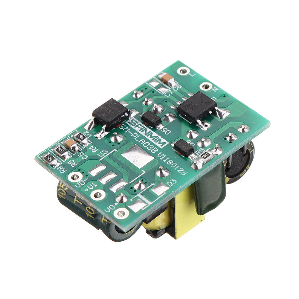 Elecbee AC 85-265V or DC 100-370V to DC 5V AC-DC DC-DC Isolated Switching Power Supply Module Step Down Buck Converter