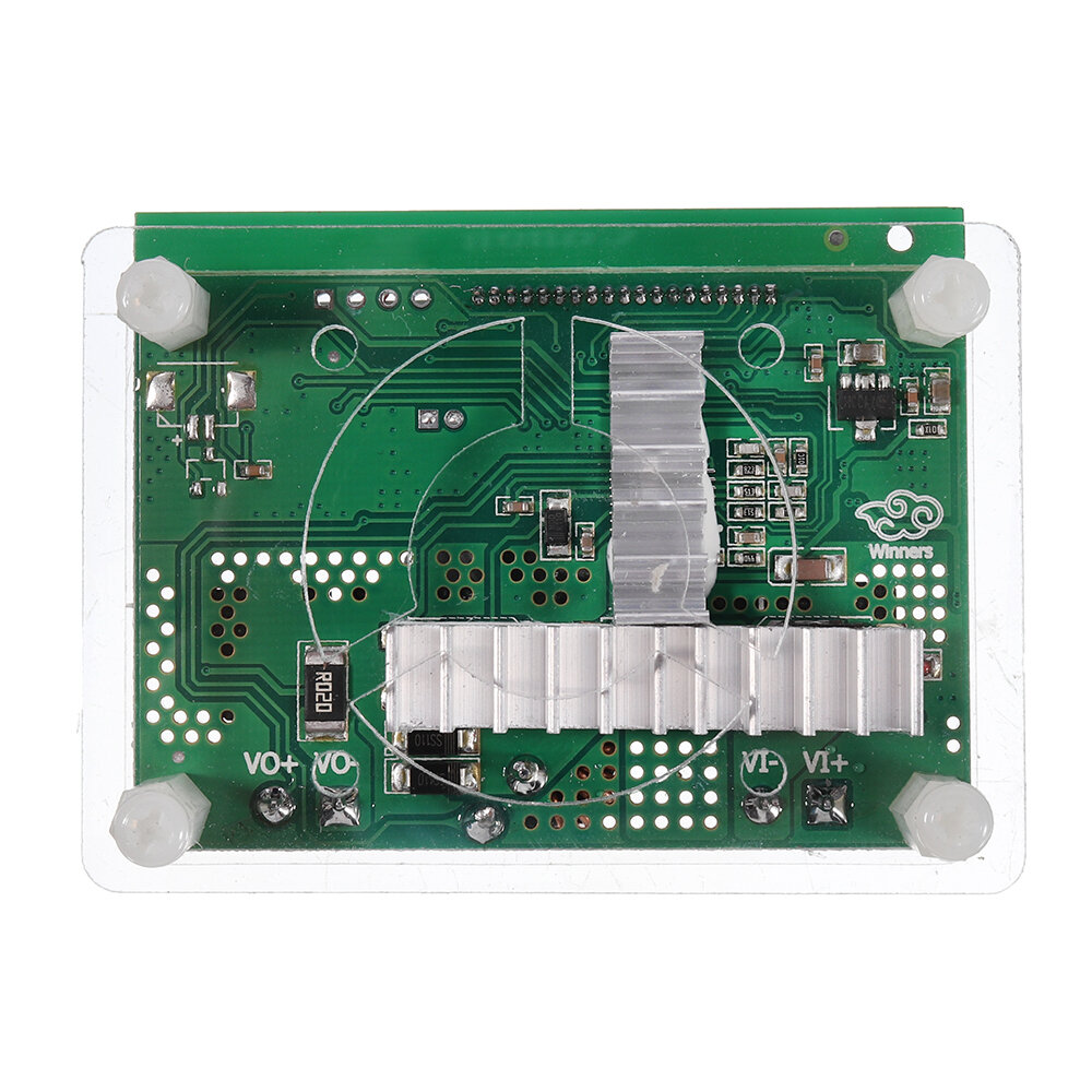 Elecbee 7A DC 60V Adjustable Step Down Regulator NC Power Supply Module Current Voltage Meter Buck Module