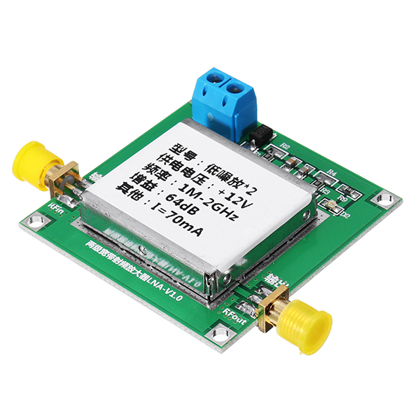 01-2GHz-64dB-Gain-RF-Broadband-Amplifier-Board-Low-Noise-Amplifier-LNA-1237028