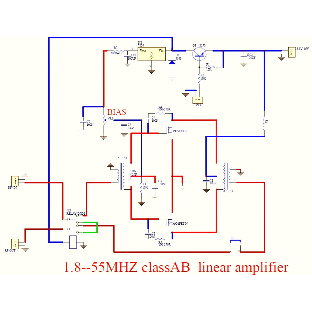 100W-SSB-Linear-HF-Power-Amplifier-For-YAESU-FT-817-KX3-Heatsink-CW-AM-FM-C4-005-DIY-KITS-1586430