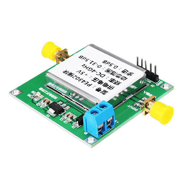 Elecbee PE4302 Digital RF Step Attenuator Module DC 4GHZ 0-31.5DB 0.5dB High Linearity