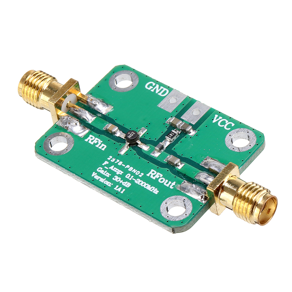 thumbnail image 2 of Broadband LNA RF Amplifier – 10MHz To 8GHz, 12dB Gain, Low Noise (ERA-1 Type) 2 of 6