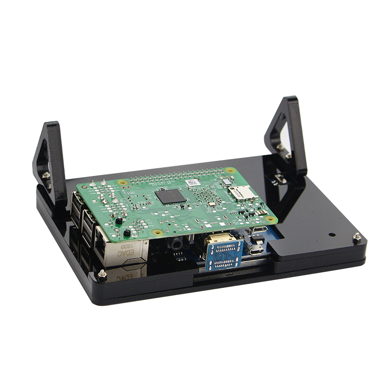 5-Inch-LCD-Screen-Display-Acrylic-Case-Stander-Holder-For-Raspberry-Pi-3BPlus-1392400