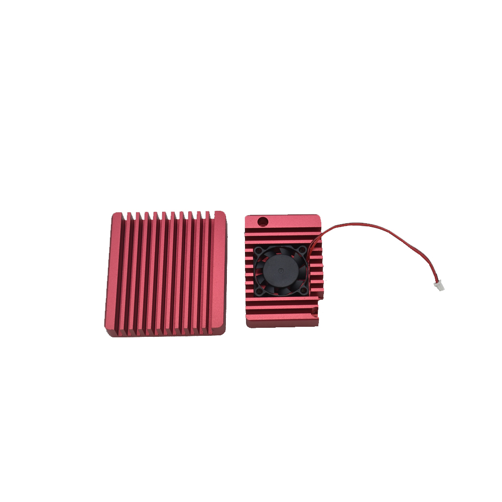 Aluminum-Alloy-R2S-RED-Metal-Protective-Cover-with-Cooling-Fan-For-Nanopi-1713394