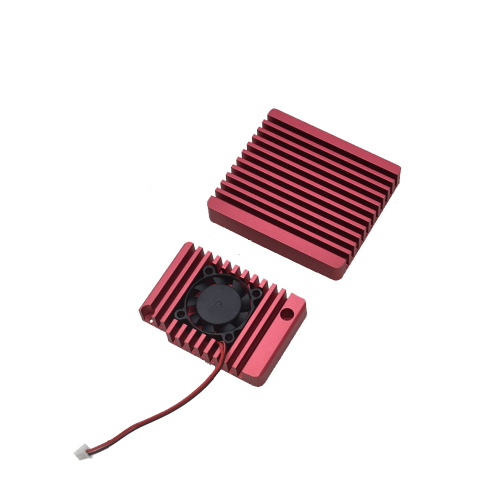 Aluminum-Alloy-R2S-RED-Metal-Protective-Cover-with-Cooling-Fan-For-Nanopi-1713394