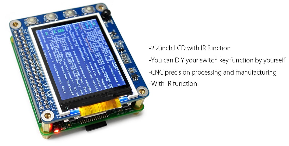 Aluminum-Case-With-22-inch-LCD-Screen-With-IR-Function-For-Raspberry-Pi-3--2B--B-1244407