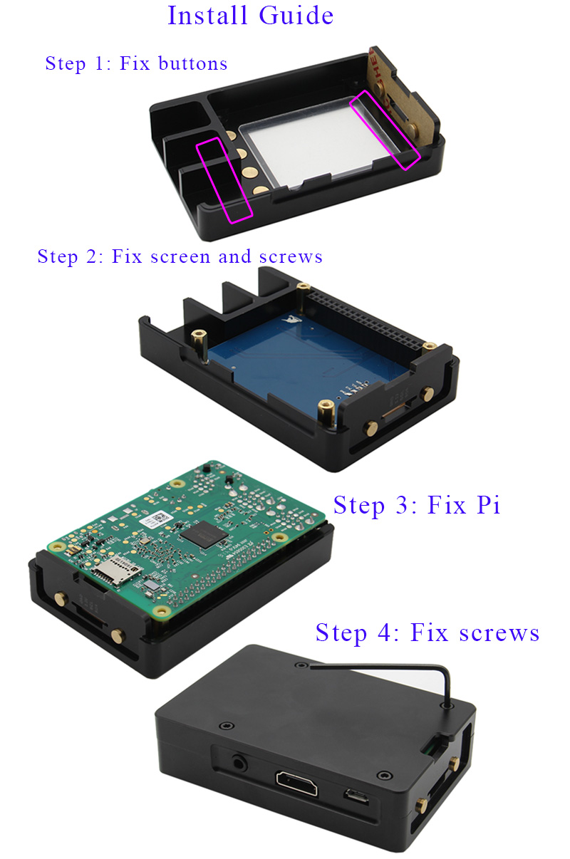 Aluminum-Case-With-22-inch-LCD-Screen-With-IR-Function-For-Raspberry-Pi-3--2B--B-1244407