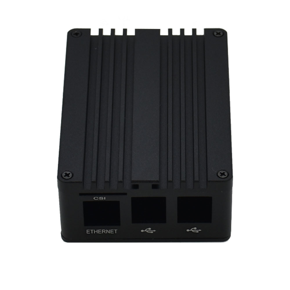 Black-Aluminum-Alloy-Metal-Protection-Case-Shell-For-Raspberry-Pi-3-BB-1540391