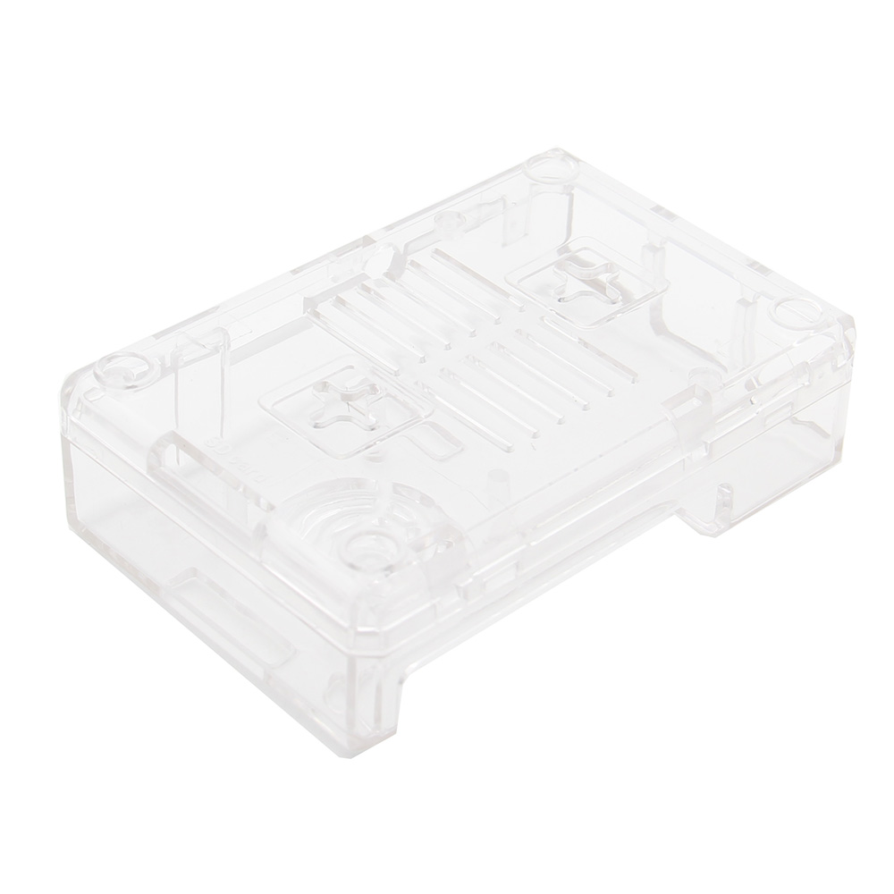 BlackTransparent-ABS-Case-With-Fan-Hole-For-Raspberry-Pi-3-Model-B--3B-1337052