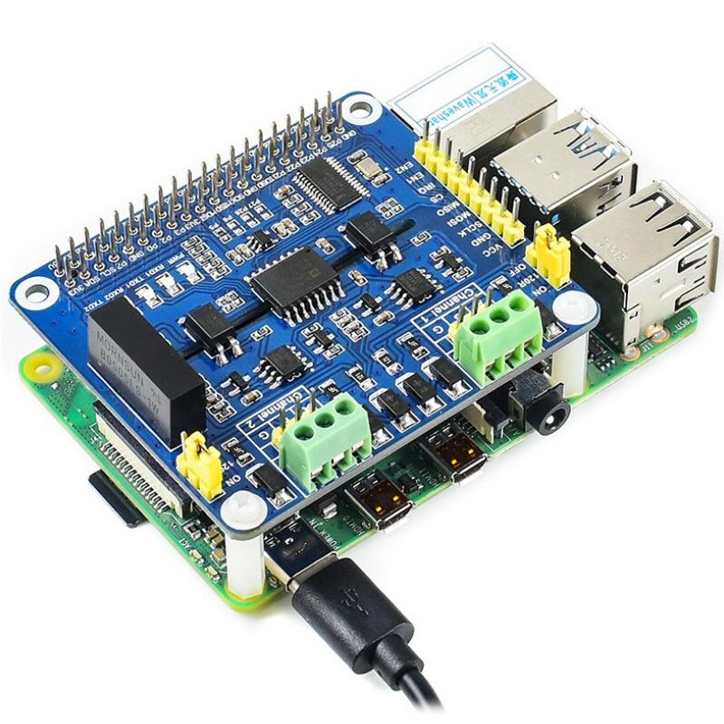 Catda-2-Channel-Isolated-RS485-Expansion-HAT-Board--SC16IS752SP3485-Solution-for-Raspberry-Pi-4B3B3B-1738907