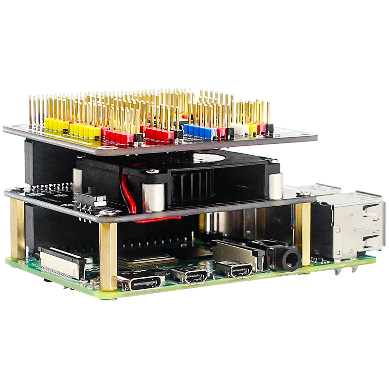 Catda-C2895-LED-Dual-Cooling-Fan-Module-GPIO-Expansion-Board-for-Raspberry-Pi-4B3B3B-1748757