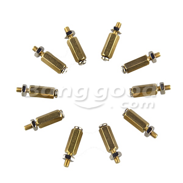 DIY-11MM-Hexagon-Brass-Cylinder--Screw--Nut-Kits-For-Raspberry-Pi-985892