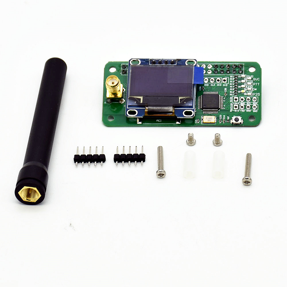 Duplex-MMDVM-Hotspot-Support-P25-DMR-YSF-Module-Antenna--OLED--Exclouse-Case-For-Raspberry-Pi-1375626