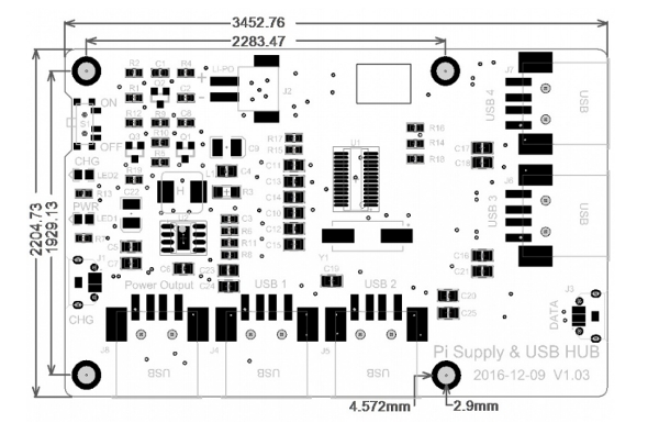 Functional-Mini-Power-Supply-And-USB-HUB-Support-Power-Charging-Data-Transport-For-Raspberry-Pi-1149276