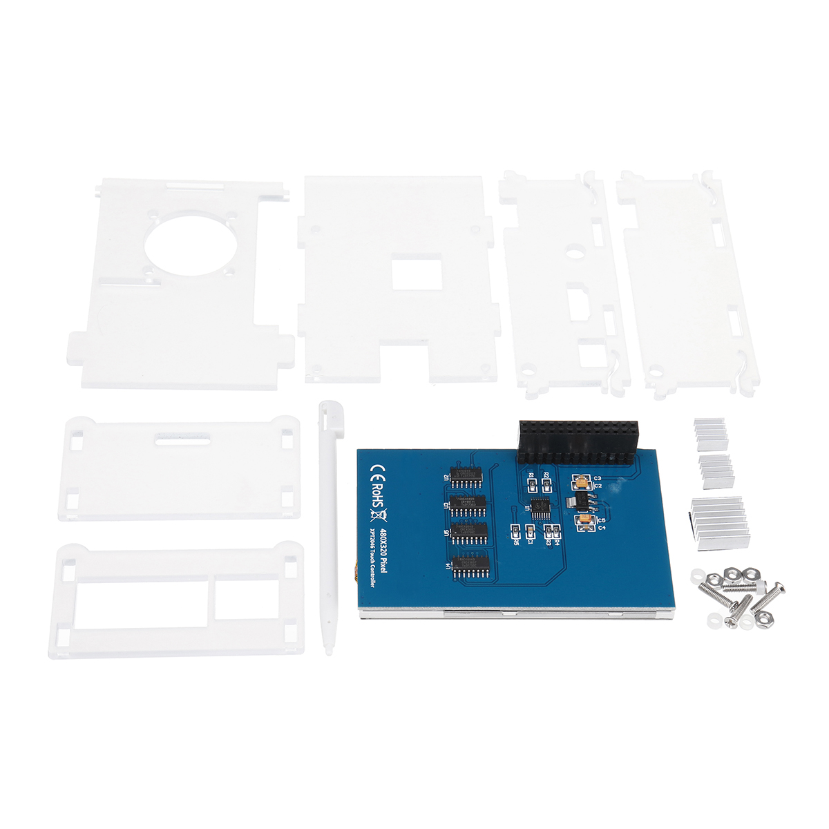 Geekcreitreg-35-inch-TFT-LCD-Touch-Screen--Protective-Case--Heatsink-Touch-Pen-Kit-For-Raspberry-Pi--1269846