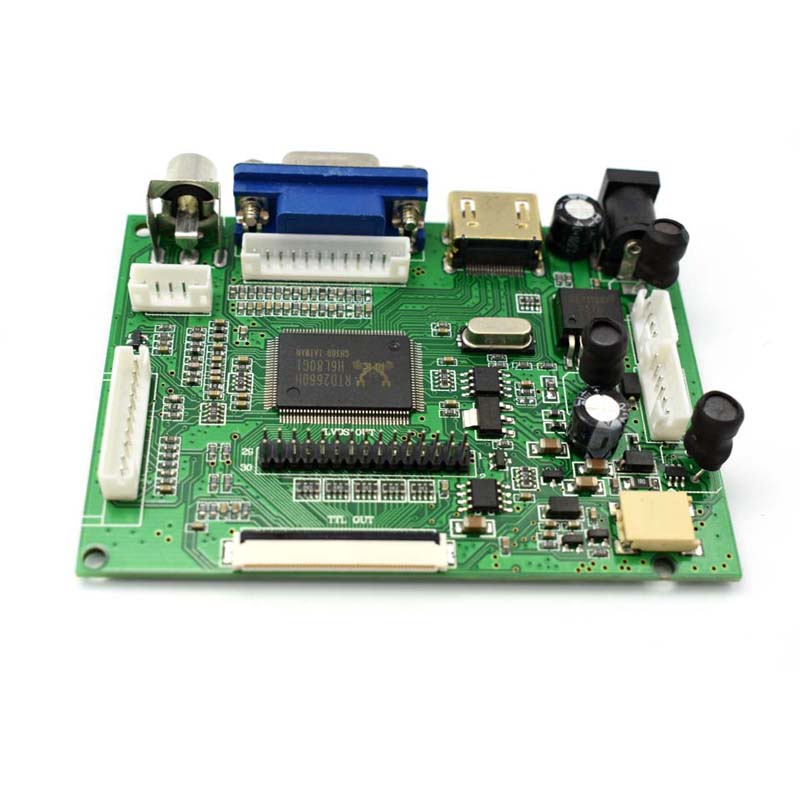 HDMI-VGA-2AV-LVDS-ACC-TTL-LCD-Display-Controller-50pins-Board-Kit-800x480-resolution-for-Raspberry-P-1595082