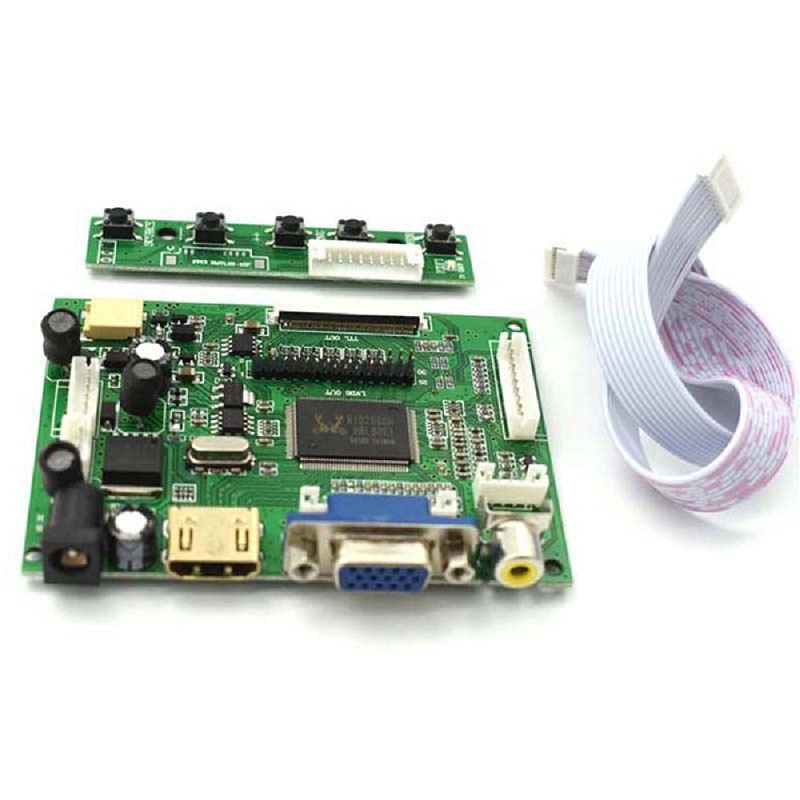 HDMI-VGA-2AV-LVDS-ACC-TTL-LCD-Display-Controller-50pins-Board-Kit-800x480-resolution-for-Raspberry-P-1595082