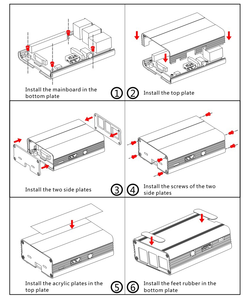 New-Aluminum-Alloy-Case-Enclosure-Box-For-Raspberry-Pi-B-2--3-Model-B-1221394