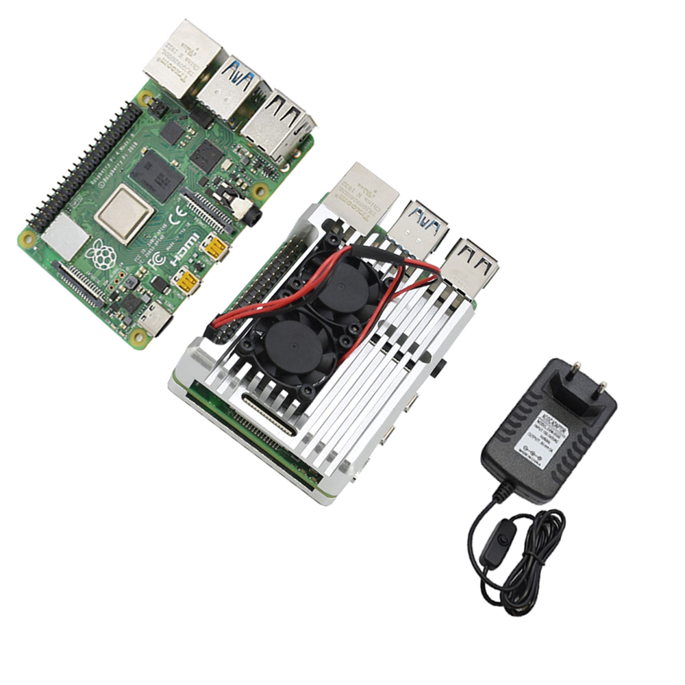 Raspberry-Pi-4B-2G-RAM-Mainboard-With-BlackGoldSliver-Aluminum-CNC-Alloy-Protective-Case--Double-Coo-1586148