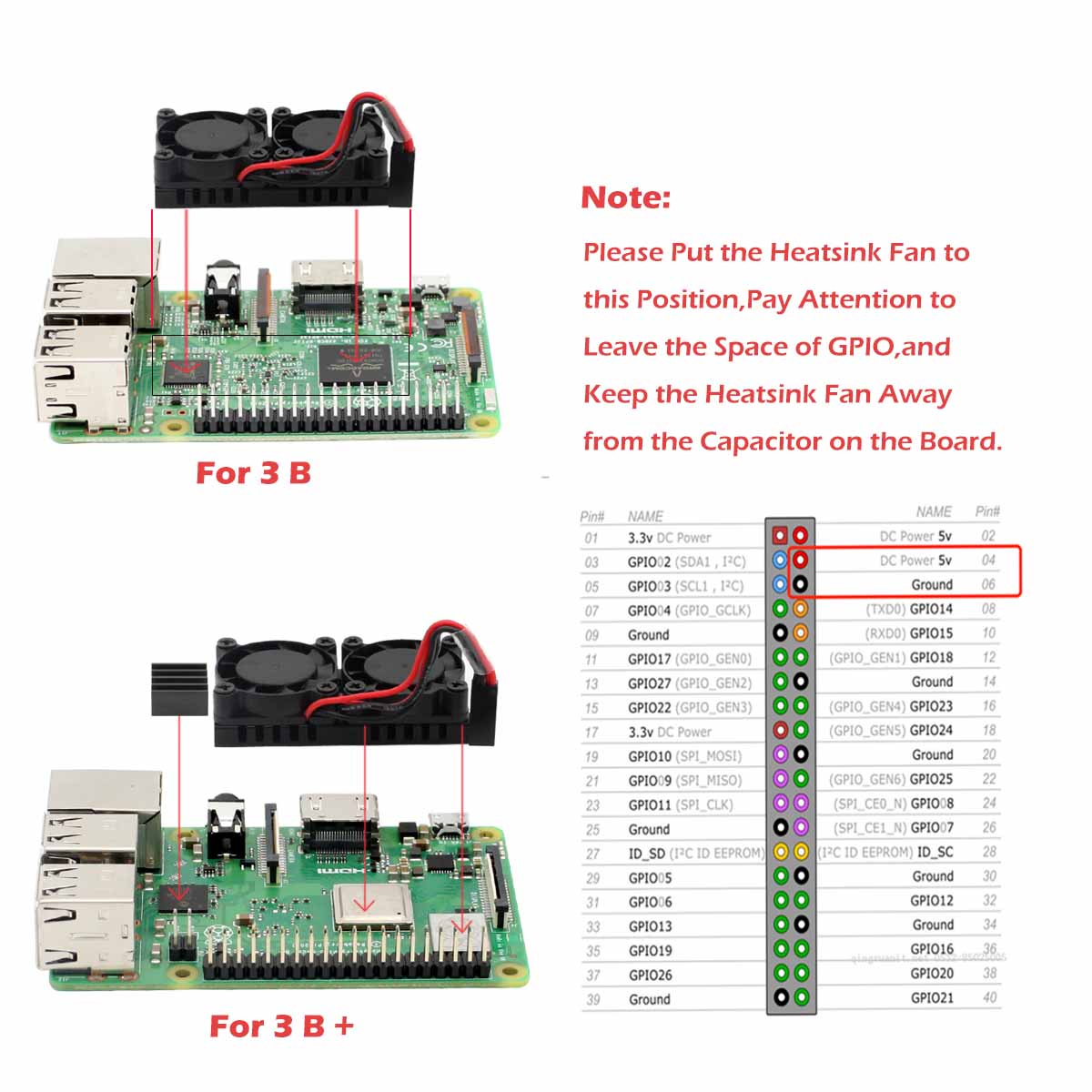 Ultimate-Dual-Cooling-Fan---Aluminum-Heatsink--Copper-Heatsink--Thermal-Tape-Kit-For-Raspberry-Pi-3B-1411760