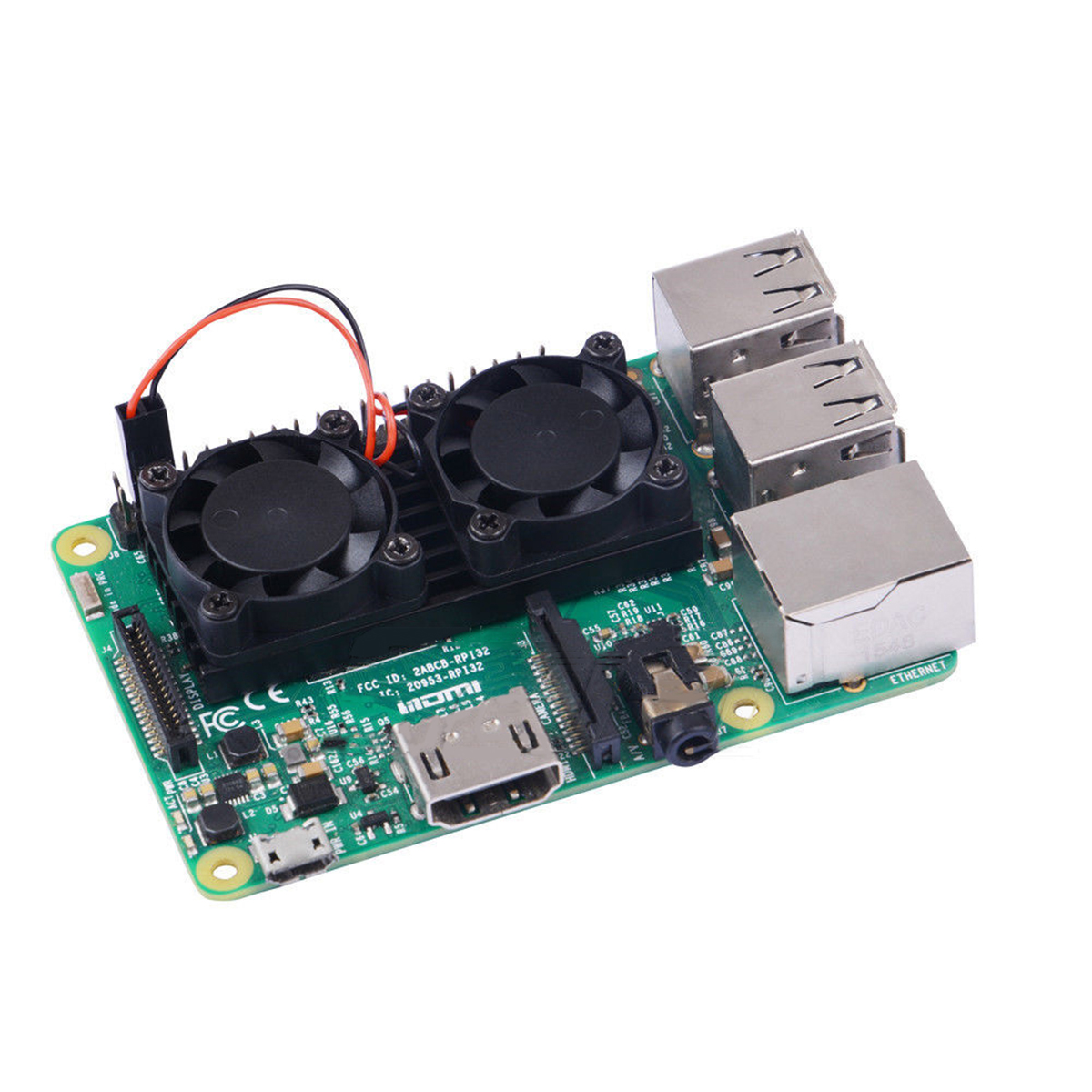 Ultimate-Dual-Cooling-Fan---Aluminum-Heatsink--Copper-Heatsink--Thermal-Tape-Kit-For-Raspberry-Pi-3B-1411760