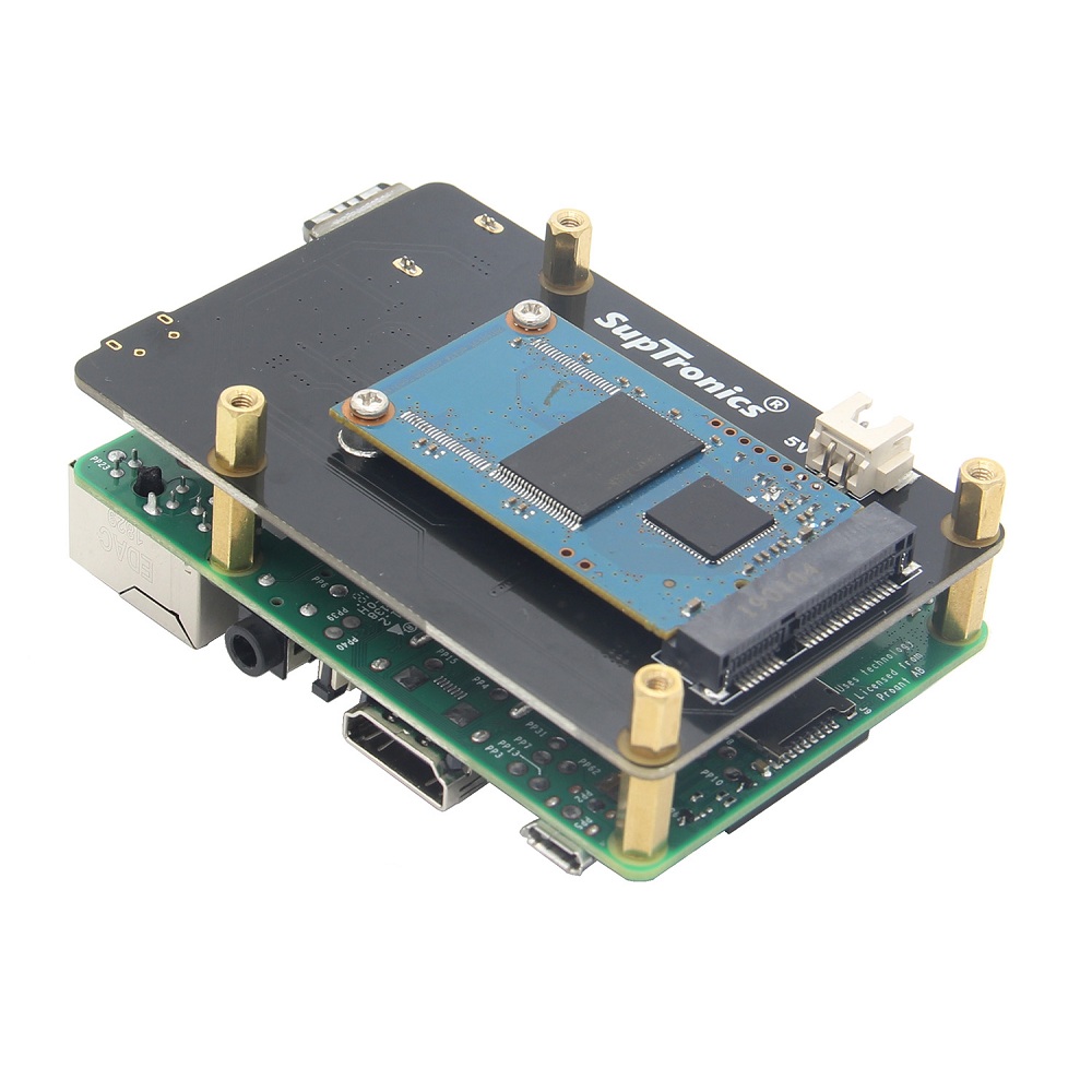 Upgraded-Version-V31-X850-mSATA-SSD-Storage-Expansion-Board-For-Raspberry-Pi-3-Model-B--2B--B-1170358