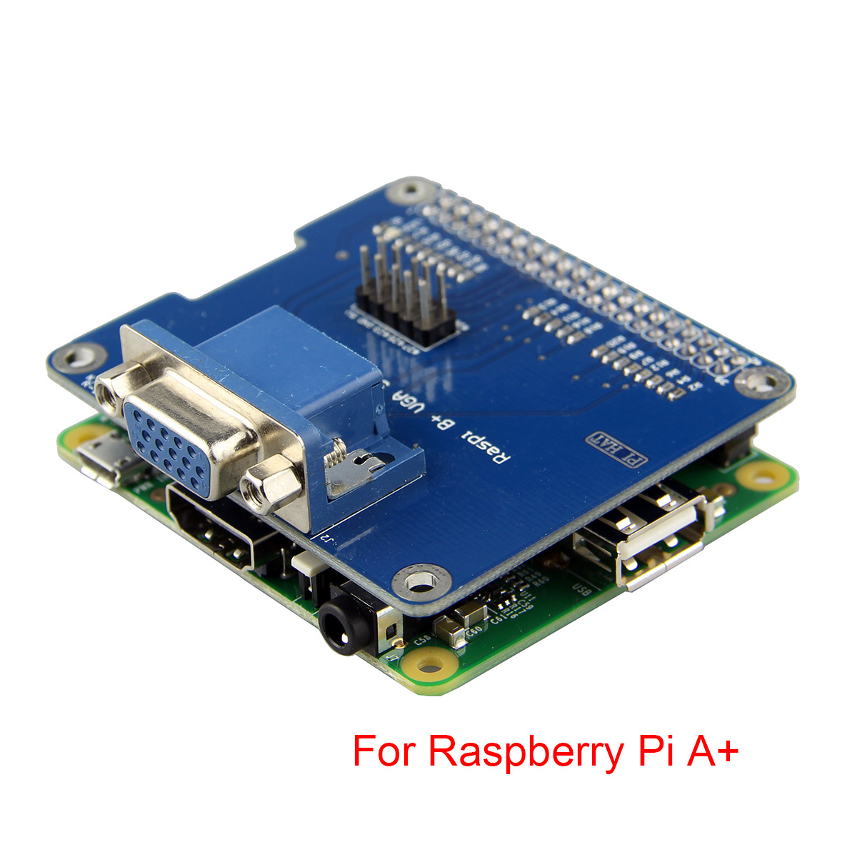 VGA-Shield-V20-Expansion-Board-For-Raspberry-Pi-3B--2B--B--A-1049242