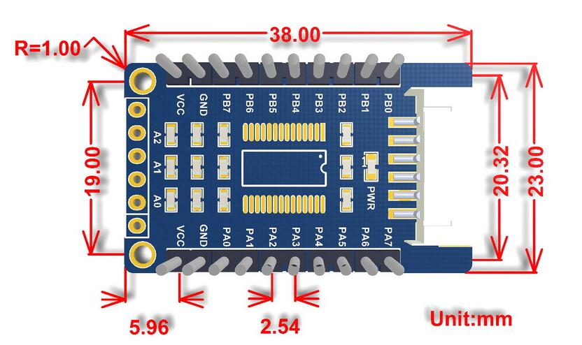 Waveshare-MCP23017-IO-Expansion-Board-Expands-16-IO-Pins-for-Raspberry-Pi-1714692